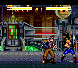 Double Dragon V The Shadow Falls screenshot 5 for Super Nintendo